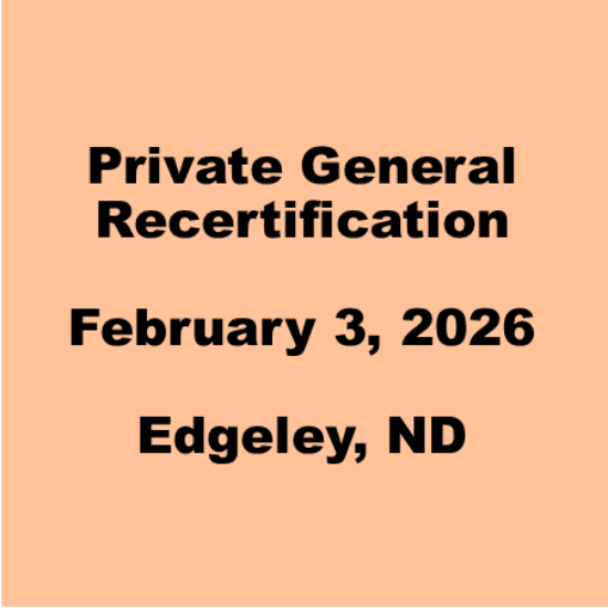 Picture of LaMoure-February 3, 2026-Private General - Recertification Only